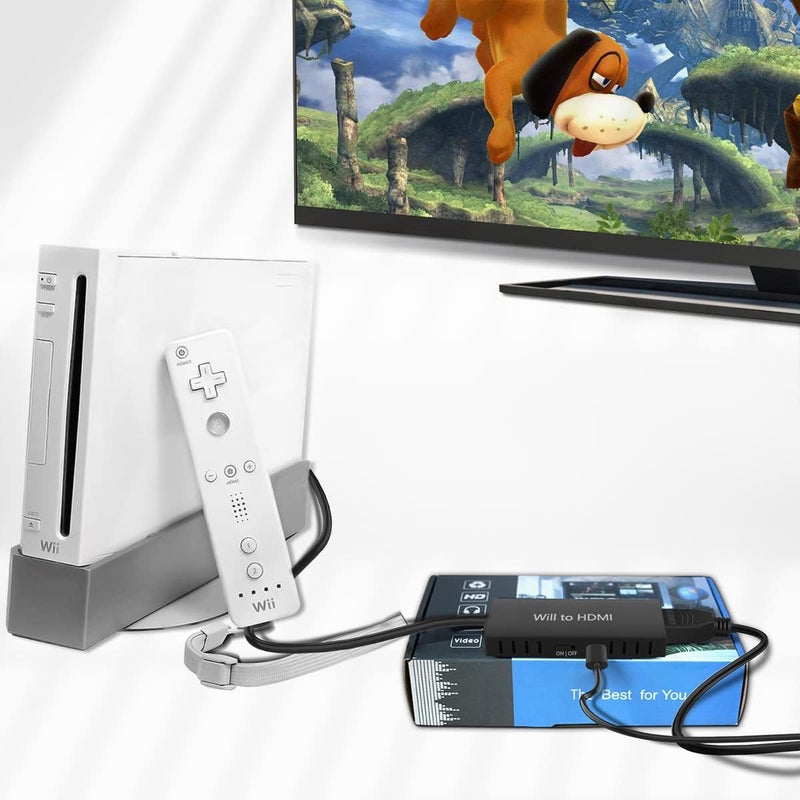 YDF Wii to HDMI Adapter - Convert 1080P/720P Ypbpr Signals to Digital HDMI for Nintendo Wii and U - Image 4